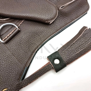 Gants de fauconnerie extra longs en daim premium, double couche, respirants, imperméables, résistants aux morsures, pour l'entraînement des oiseaux et la manipulation des animaux de compagnie - Product Image 5