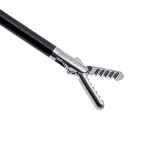 Pinza de agarre tipo cocodrilo de 5 mm con mandíbulas de doble acción, 45 cm, instrumento quirúrgico endoscópico, herramienta de agarre laparoscópica - Product Image 3