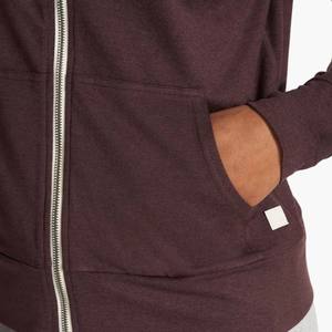 เสื้อฮู้ดผู้หญิงแบบซิป น้ำหนักเบา ผ้าฟลีซ แขนยาว มีเชือกผูก ไหล่ตก ระบายอากาศได้ดี - Product Image 6