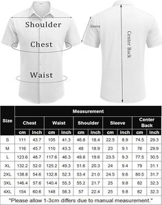 Camisas Casuales de Cuello Redondo para Hombre, 100% Algodón, Manga Corta, Secado Rápido, Ecológicas, Transpirables, Corte Holgado, para Playa, Verano, Bodas - Product Image 6