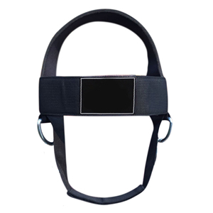 Custom Logo Non Slip Design Professional Fitness Equipment Premium Cowhide Weight Lifting Neck <b>Training</b> <b>Head</b> Harness - Product Image 4