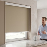 Persianas Zigbee para Ventanas Tuya, Motorizadas, Eléctricas, con Wifi Integrado, Opacas, Horizontales, Automáticas, Inteligentes, Enrollables