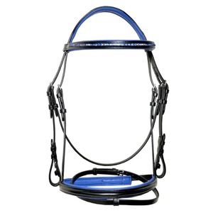Harnais en cuir tressé sur mesure, bridons en cuir tressé avec rênes, harnais pour cheval 100% cuir, équitation, vente d'articles équestres - Product Image 4