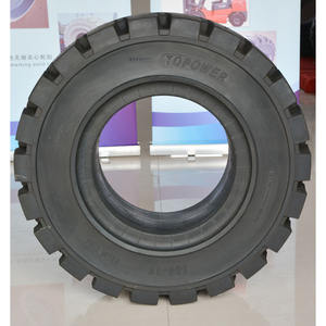 ยางตันคุณภาพสูงสำหรับรถยก Linde, Toyota, Komatsu รุ่น Hot Sale Topower 23x10-12 สำหรับงานโลจิสติกส์ - Product Image 1