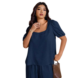 Ensemble de combinaison imprimée tendance pour femmes, vêtements en deux pièces - Product Image 5