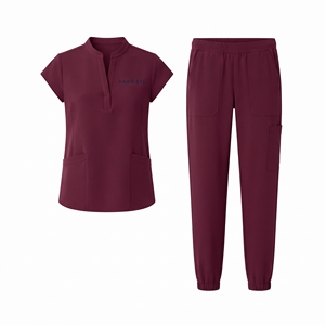 Tenue d'infirmière chirurgicale personnalisée pour femmes, uniforme médical d'hôpital, ensemble de blouses souples et respirantes en gros - Product Image 4