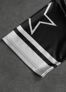 Maillot de football américain personnalisé pour hommes, impression du nom et du numéro de l'équipe, motif tissé, sans manches, 100% polyester, vêtements de sport, directement de l'usine - Product Image 2