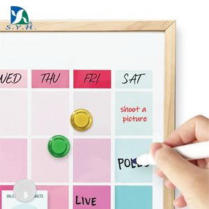 Pizarra Magnética de Calendario a Color SYH con Marco de Aluminio e Impresión por Sublimación Personalizable - Product Image 5