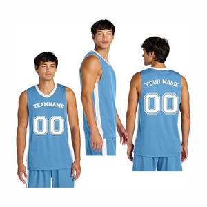 Camiseta de Baloncesto Informal Sublimada con Diseño Personalizado, Absorbente de Humedad, Transpirable, Poliéster UPF 50+, Uniforme Deportivo Personalizado para Equipos - Product Image 2