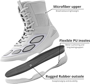 Chaussures de sport pour hommes, personnalisables avec logo, pour haltérophilie et lutte, légères, couleurs personnalisées, qualité professionnelle supérieure, très demandées. - Product Image 4