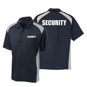 Chemises polo de sécurité personnalisées, polos bicolores haute visibilité pour hommes avec bandes réfléchissantes - Product Image 3