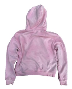 Sweat à capuche surdimensionné unisexe 100% coton délavé à l'acide 430gsm pour hommes brodé sur mesure Streetwear Sunfaded Hoodie - Product Image 2