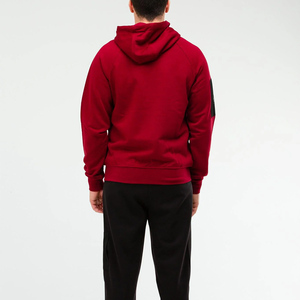 Custom Men Streetwear Zipper Tracksuit 100% Cotton Fleece Breathable Zipper <b>Jacket</b> & Pant Sets OEM ODM - Product Image 3