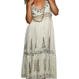 POL Smocked Waistband Floral Midi Cami <b>Dress</b> - Product Image 1