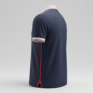 Polo homme, tissu doux, 100% coton, conçu pour une tenue durable et un confort quotidien, sublimation intégrale. - Product Image 5