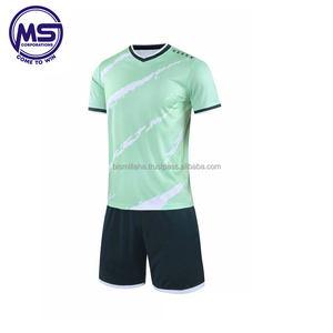 Latest Customized Soccer Jerseys Sets Adults Club Team Football Uniform Shirt Suit Kids Soccer Wear - Product Image 4