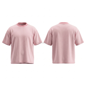 T-shirt de fitness unisexe 100 % coton à manches courtes, imprimé personnalisé, motif uni, col style streetwear, promotionnel, respirant - Product Image 2