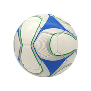 Balón de fútbol pakistaní laminado bicolor original de la mejor calidad, tamaño 5, balón de fútbol profesional tamaño 5. - Product Image 2