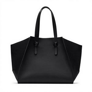 Bolso de Mano de Cuero Genuino Personalizado para Mujer, a la Moda, con Cierre de Cremallera, Gran Capacidad e Impermeable para Uso Diario - Product Image 2