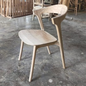 High Quality Custom Teak Furniture Indonesia <b>Dining</b> <b>Armchair</b> Plantation Solid Wood with Rattan Seat Back for <b>Dining</b> Room - Product Image 6