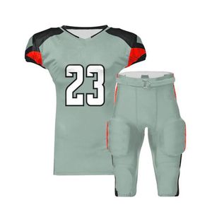 Vente en gros d'uniformes de football américain, maillots et pantalons sublimés, vêtements de sport personnalisés avec logo, vêtements d'équipe, fournisseur en gros OEM, usine - Product Image 1