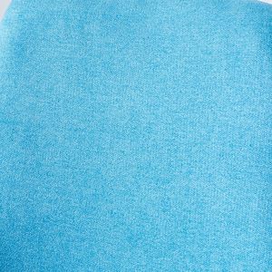 Aspetto classico tessuto sedie da pranzo Set di 2 imbottite senza braccioli accento sedie con nuovo titolo in acciaio inox - Product Image 6