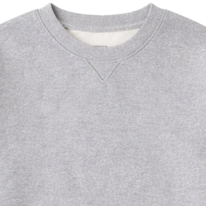 Knitted Crewneck <b>Sweatshirt</b> <b>Grey</b> Heavyweight Soft Knit Long Sleeve Casual Streetwear Pullover Comfortable Top - Product Image 4