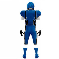 Uniforme de Fútbol Americano de Diseño OEM, el Más Popular, Talla Grande, Pantalones Cortos Impresos, Transpirable, Ligero, Colores y Logotipo Personalizables