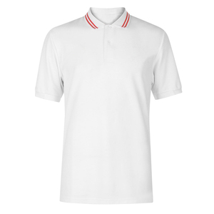 Chemise décontractée respirante et infroissable pour homme à manches courtes et col, idéale pour le golf, en tissu peigné, coupe classique, pour l'été - Product Image 2