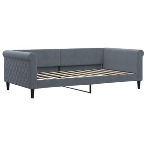 Lit de repos gris foncé 39,4 x 74,8 po avec lit gigogne, sans matelas - Product Image 6