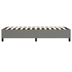 Estructura de cama de tela doble gris oscuro sin colchón-Camas enfundadas Exclusivo de EE. UU. - Product Image 6