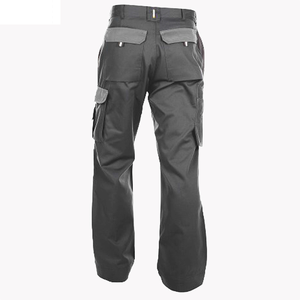 Motorcycle Leather Cordura Riding Pants with CE Removable <b>Knee</b> & Hip <b>Protectors</b> | Waterproof Biker Trousers | Hike Impex - Product Image 3