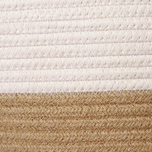 Panier de rangement tissé à la main de haute qualité, écologique, en corde de coton, pour ranger vêtements, jouets, accessoires mobiles, pour la maison et l'hôtel - Product Image 2