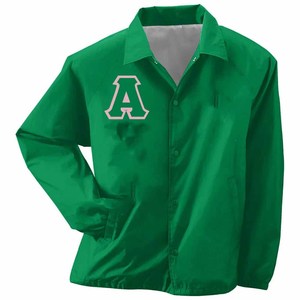 custom Delta Sorority DST Women's Waterproof <b>Coaches</b> Jacket Snap Button Varsity Coat Embroidered Greek Letter Outerwear - Product Image 2