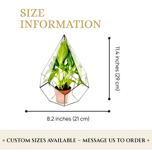 Top Class Quality Modern Glass Terrarium for Wedding Tabletop <b>Vase</b> and Living Room/Dining Room Decoration In Lowest Price - Product Image 5