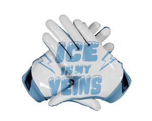 Gants de football américain personnalisés pour le vendredi soir, antidérapants, à doigts entiers, avec sangle de poignet réglable, pour un usage unisexe - Product Image 5