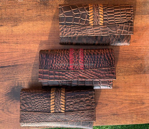 กระเป๋าสตางค์หนังแท้มีสไตล์มาใหม่กระเป๋าคลัทช์ใส่บัตรหลายใบกระเป๋าคลัทช์หนังบัตรเครดิตสำหรับผู้หญิง - Product Image 3