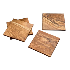 Posavasos de Madera Maciza Hechos a Mano, Ecológicos, con Base de Latón, Logotipo Personalizado, Regalos Promocionales Corporativos, Recuerdo de Inauguración, Decoración - Product Image 4
