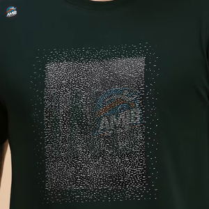Camisetas de algodón de color sólido para hombre con impresión DTG, 100% de alta calidad, transpirables y ligeras, camisetas con impresión DTG para hombre en venta - Product Image 5