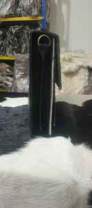 Sac pour ordinateur portable en cuir de vachette véritable avec poils, mallette vintage pour affaires, sac messager, sac de bureau, sac pour ordinateur, unisexe LPBH-0003 - Product Image 4