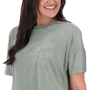 Camiseta de Mujer con Lavado Ácido, Estilo Moderno, Diseñada para un Uso Cómodo y un Look Elegante - Product Image 6