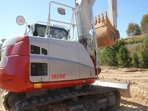 รถขุดขนาดเล็ก Takeuchi TB2150 ขนาด 15 ตัน แบบไฮดรอลิก พร้อมเครื่องยนต์ดีเซล สำหรับงานก่อสร้าง เหมืองแร่ และงานดินดิบ - Product Image 3