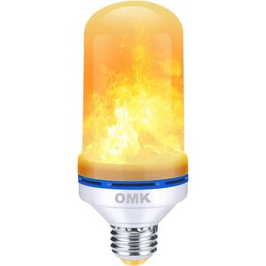 Lampadina LED Effetto Fiamma Sunlight Forest, 4 Modalità con 108 LED 2835 E26 E27 per Feste Natalizie - Product Image 1