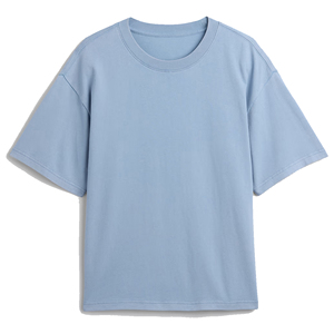 เสื้อยืดทรงบ็อกซี่พรีเมียมสำหรับผู้ชาย ผ้าคอตตอนหนา เสื้อยืดเปล่า รับทำโลโก้ตามสั่ง โรงงานผลิตเสื้อผ้า OEM ODM ขายส่ง ผู้ผลิต ผู้จัดจำหน่าย ไซส์ใหญ่ - Product Image 1