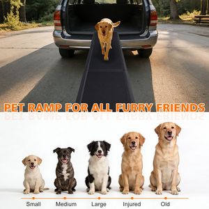 Rampa per Cani Pieghevole 180x40cm, Leggera e Portatile, Antiscivolo, per Cani di Taglia Grande - Product Image 6