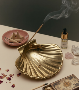 Hand Made Brass Lotus Incense Burner Religious Chinese Style Portable Metal Holder for Home Decor Aromatherapy <b>Diffuser</b> - Product Image 5