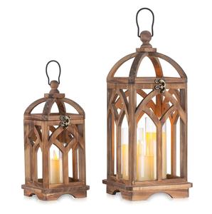 Portavelas de Madera, Portavelas Ovalados Hechos a Mano, para Bodas, Navidad, Centros de Mesa Elegantes para Bodas a Bajo Precio - Product Image 4