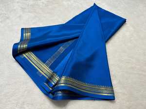 Damen Reine Viskose-Seide Saree Chit Pallu 120g Schnelltrocknend Ganzjährig Casual Modern Diwali Festliche Hochzeitskleidung Ethnische Bekleidung - Product Image 4