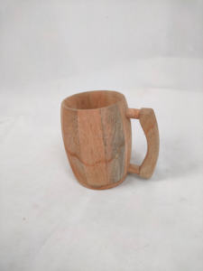 Koi Factory Direct Handmade <b>Vintage</b> Wood Grain Big Belly Tea <b>Mug</b> Custom Logo Eco-Friendly Lightweight Handle Party Wedding Gift - Product Image 4