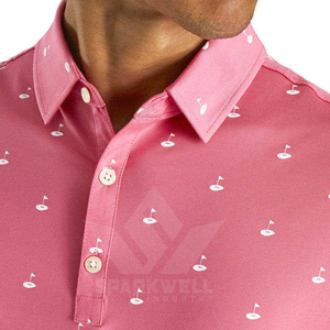 Men's Black Golf for <b>Shirt</b> Front Logo Yellow Duck Solid Short Sleeve Casual Breathable Knitted Polyester Quick Dry Design - Product Image 4